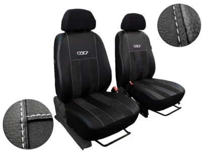 FORD RANGER WILDTRAK 2015 - 2022 ART. FUNDAS DE ASIENTO A MEDIDA DE CUERO Y ALICANTE Foto 1 de 4