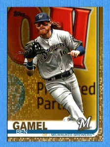 Topps Gold #506 2019 Ben Gamel Brewers 19/2019 - Imagen 1 de 1