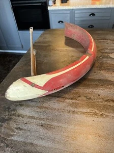 SCHWINN RED FENDER vintage bicycle bike red white 27 1/4” - Picture 1 of 7