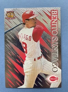 1996 Pacific Prisms Baseball Benito Santiago #P-18 Cincinnati Reds - Picture 1 of 2