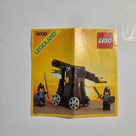 LEGO Instruction Manual 6030 Catapult Legoland Castle Black Falcons Vintage