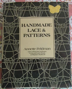 HANDMADE LACE & PATTERNS HBDJ 1st Book Feldman Crochet Knitting Hairpin Tatting - Foto 1 di 15