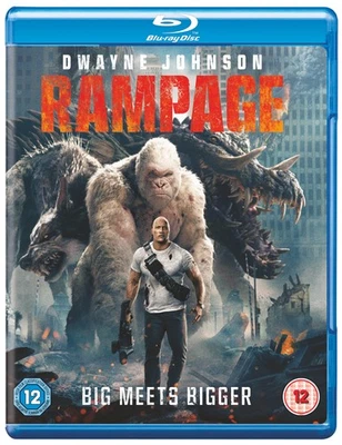 Rampage (Blu-ray) Breanne Hill Demetrius Grosse Dwayne "The Rock" Johnson - Image 1 of 2