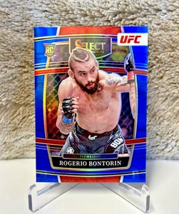 2022 Panini Select UFC - Rogerio Bontorin Blue Prizm Rookie Concourse - #63 - Picture 1 of 2