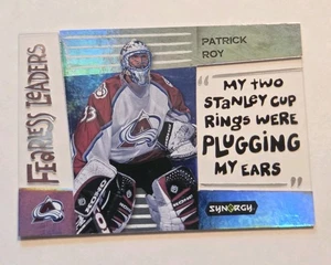 2023-24 Upper Deck Synergy - Fearless Leaders #LD-3 Patrick Roy - Bild 1 von 2