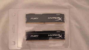 Kit RAM Kingston Fury-DDR4- 8Go (2x4go) -2400 MHz -Neuve - Picture 1 of 5