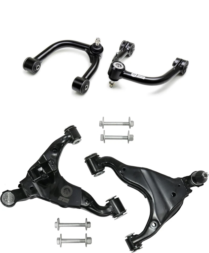 Brazos de control superiores e inferiores delanteros Freedom Offroad 2-4" para Toyota Tacoma 16-23 Foto 1 de 1