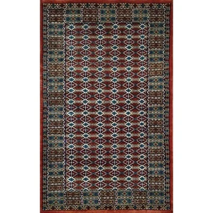 Handmade Hand Knotted Wool Small Multicolor Rug 2.5x4 feet Tribal - Picture 1 of 6