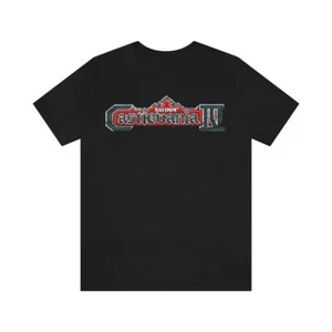 T-Shirt Super Castlevania IV SNES Sega Genesis Pixel Art Unisex Videospiel - Bild 1 von 31