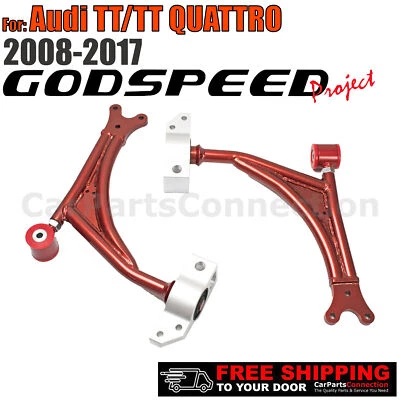 Godspeed Tubular Front Lower Control Arms For TT/TT Quattro 8J 08-2017 AK-069-G Foto 1 de 4