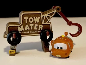 Disney Tsum Tsum MATER Medium Vinyl Figure & Tow Mater Stand CARS - Picture 1 of 10