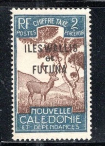 FRANCE FRENCH COLONIES WALLACE FUTUNA OVERPRINT STAMPS MINT HINGED NG LOT 78BC - Picture 1 of 1
