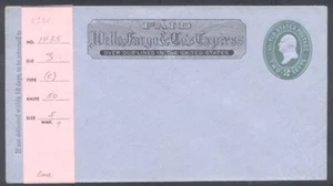 U.S. #U321 SCARCE Mint Entire - 2c Green on Blue - Picture 1 of 1