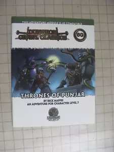 DUNGEON CRAWL CLASSICS #60 THRONES OF PUNJAR 4E AD&D Dungeons & Dragons D&D - Picture 1 of 2