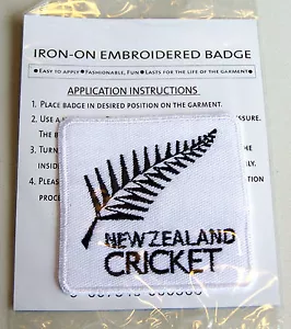 ICC CRICKET WORLD CUP 2003 NEW ZEALAND SOUVENIR PATCH WOVEN CLOTH SEW-ON BADGE - Picture 1 of 3