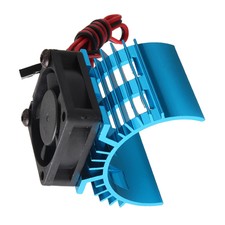 1PC Motor Heatsink Effective Portative Blue Motor Cooling Fin for Crawler