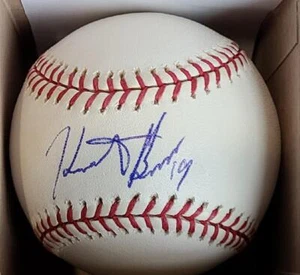 HEATH BELL SIGNED OML BASEBALL PADRES METS MARLINS - Picture 1 of 1