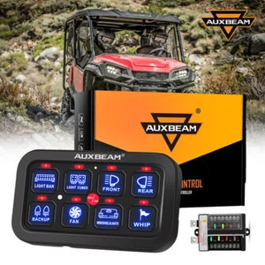 Panel de interruptores electrónico de encendido/apagado de 8 velocidades AUXBEAM BB80 para Polaris RZR PRO 2020-2024 - Imagen 1 de 12