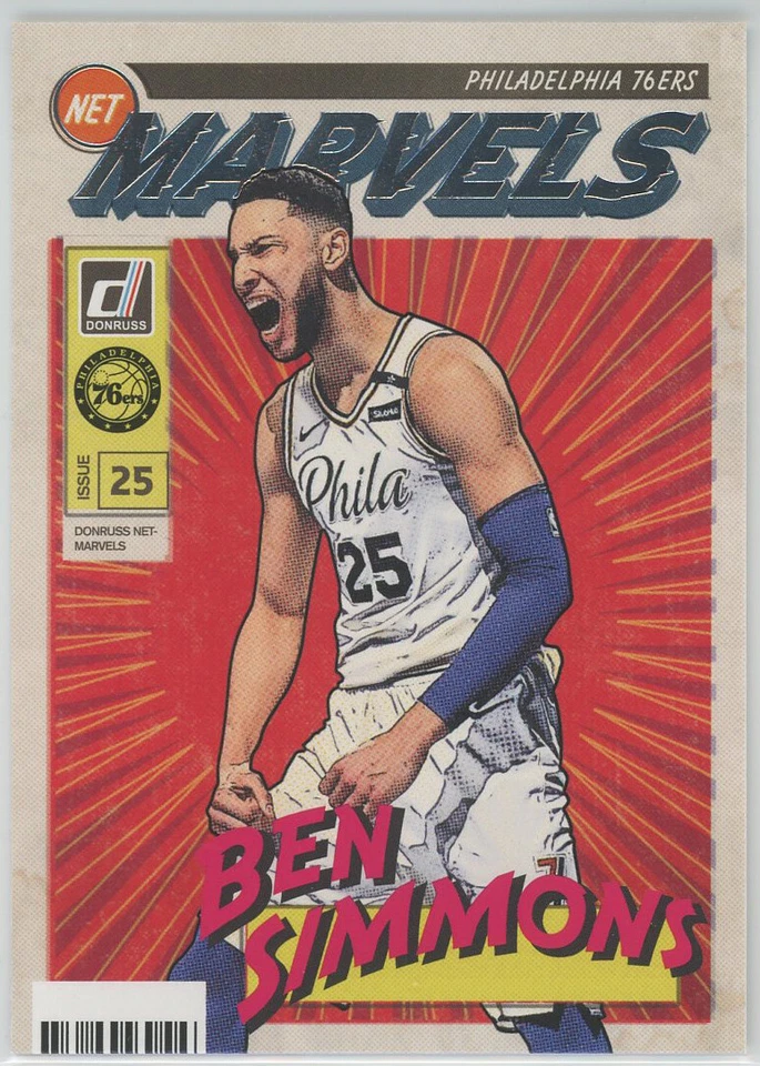 2019-20 Donruss Net Marvels #14 Ben Simmons 76ers - Image 1 of 1