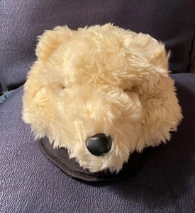 Polar Bear hat cap realistic pretend hair fun for kids - Picture 1 of 2