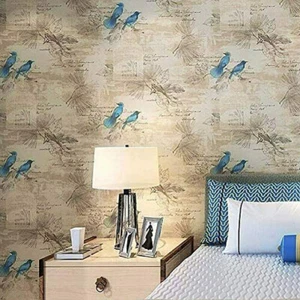 Blue Bird Peel and Stick Removable Wallpaper Self-Adhesive Contact Paper - Picture 1 of 7