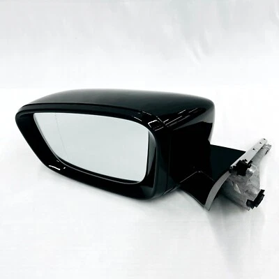 Espejo retrovisor izquierdo del lado del conductor del coche para BMW Serie 5 G30 G38 520i 540i 540i negro Foto 1 de 4