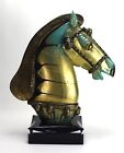 Murano Glass Horse Head Sculpture Pino Signoretto