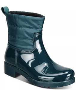 Charter Club Trudyy grüne gefütterte Regenstiefel Größe 6M - Bild 1 von 7