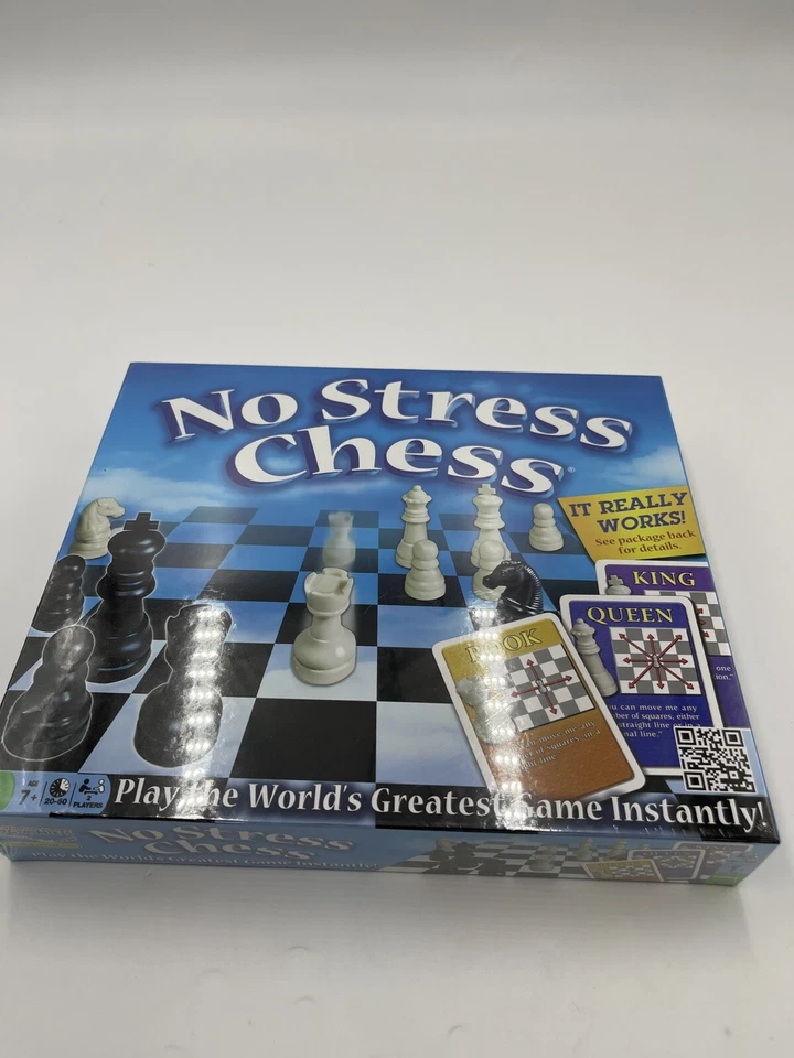 No Stress Chess Game New Sealed Winning Moves 2010 Teaches Chess NEW - Image 1 of 2