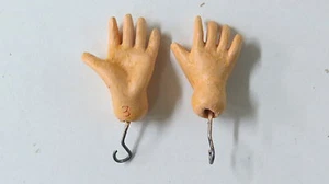 Manos Standard para Muñecas Antiguas" Sta 3" Antique Doll Hands Standard - Picture 1 of 5