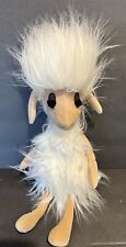 Plush Jellycat Sophie The Sheep Long Fuzzy Hair 15” With Tags