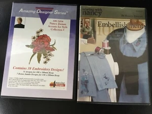 Lot of 2 Amazing Designs Embroidery Designs & Embellishments Blank to Beautiful - Picture 1 of 5