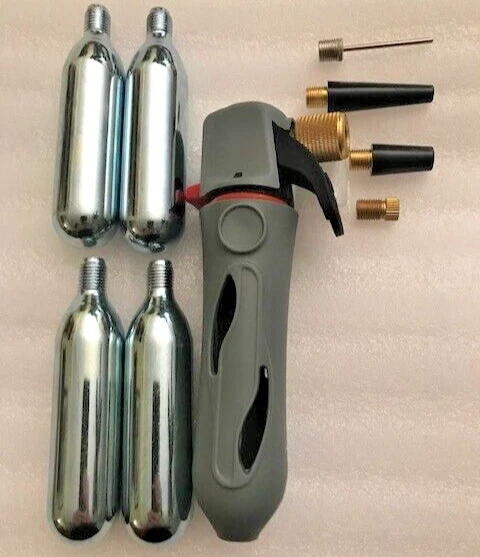 CO2 Power Cleaner Reusable Air Duster PC Pro Kit inflator blower  4 C02 + 4 tips - Image 1 of 4