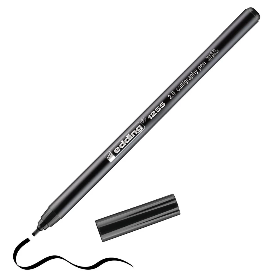 Edding 1255 Calligraphy Pen 2,0 mm schwarz