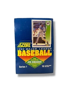 1992 Score MLB Series 1 36-Pack Baseball Card Box - Bild 1 von 2