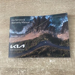 New Blank Kia Service Log Book Booklet 2021-Current - Picture 1 of 6