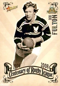 2008 MANLY SEA EAGLES NRL Card BOB FULTON Centenary - Bild 1 von 2