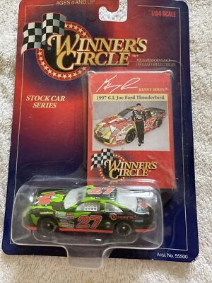 Kenny Irwin #27 Winner's Circle 1997 GI JOE Ford Thunderbird Diecast Car 1:64 Foto 1 de 2