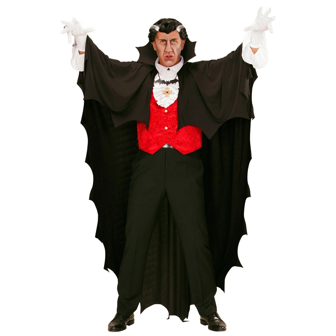 Fledermaus-Kostüm Für Kinder – Leuchtender Halloween Overall Mit Flügeln