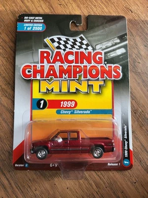 Chevrolet Silverado 1500 Racing Champions COMO NUEVO GRANATE '99 cabina extendida muy raro Foto 1 de 2