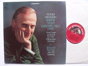 ASD 2281 semi-circle original Menuhin, Gotkovsky play Bartok violin works - Picture 1 of 2