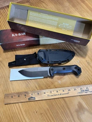 CUCHILLO COMPAÑERO BECKER KA-BAR Hoja Fija 5.25" + FUNDA BK2 ENVÍO RÁPIDO Foto 1 de 4