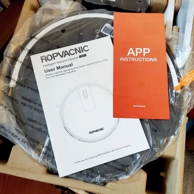 ROPVACNIC Robot Vacuum Cleaner S1 Model New - Open Box - Image 1 of 4