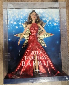 2017 Holday Barbie Doll Collection Series Mattel NIB Red Gown - Picture 1 of 4