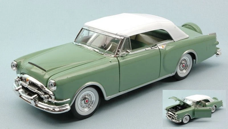 Packard Caribbean Soft Top 1953 Pastel Green 1:24 WELLY 4016GR - Immagine 1 di 1
