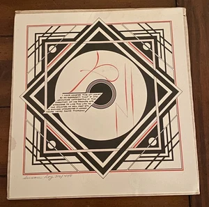 Henry David Thoreau Literary Calligraphy Art by Susan Loy SIGNED 316/450 - Picture 1 of 8