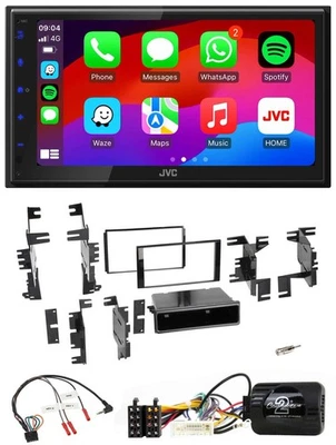 JVC Bluetooth 2DIN Lenkrad DAB USB Autoradio für Nissan Quest Titan Versa Note X - Bild 1 von 4