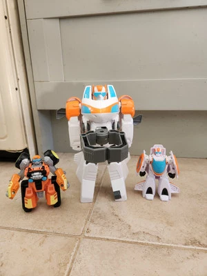 3x Playskool Heroes Transformers Rescue Bots bundle lot - Image 1 of 4