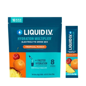 Liquid I.V.® Hydration Multiplier - Tropical Punch | Electrolyte Powder Drink - Picture 1 of 7