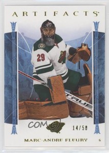 2022-23 Upper Deck Artifacts Goalies Yellow /50 Marc-Andre Fleury #153